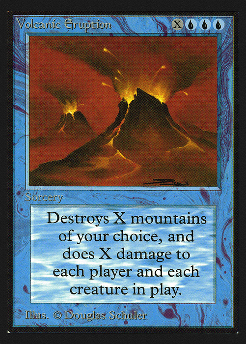 Volcanic Eruption (IED-089) - rare
