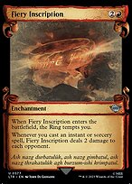 Fiery Inscription (LTR-577) - uncommon: (Showcase)