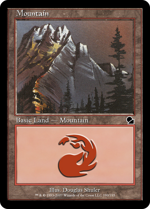 Mountain (ME1-190) - common - Foil