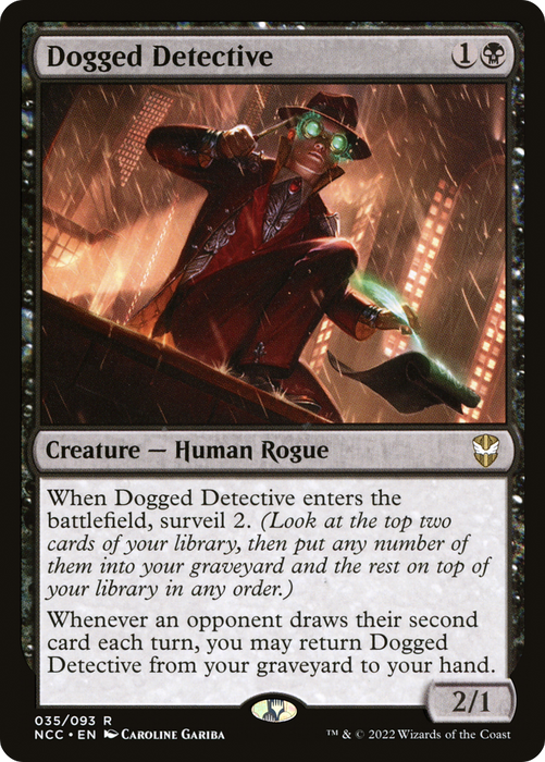 Dogged Detective (NCC-035) - rare