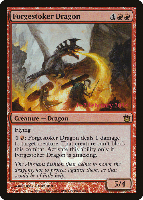Forgestoker Dragon (PRE-98★) - rare - Foil