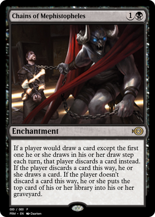 Chains of Mephistopheles (PRM-65646) - rare - Foil