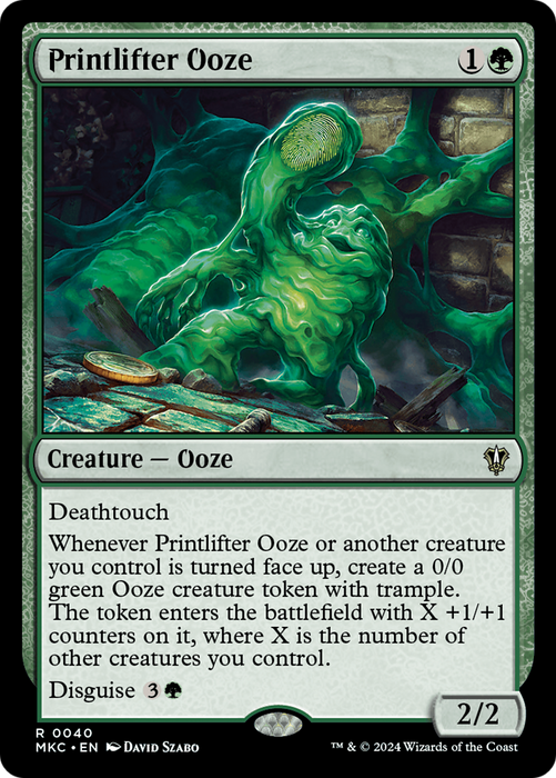 Printlifter Ooze (MKC-040) - rare
