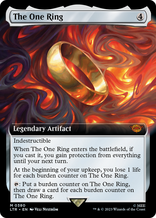 The One Ring (LTR-380) - mythic: (Extended Art) - Foil