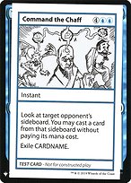 Command the Chaff (CMB1-018) - rare
