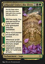 A-Harald Unites the Elves (KHM-A-213) - rare