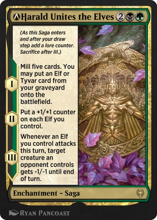 A-Harald Unites the Elves (KHM-A-213) - rare