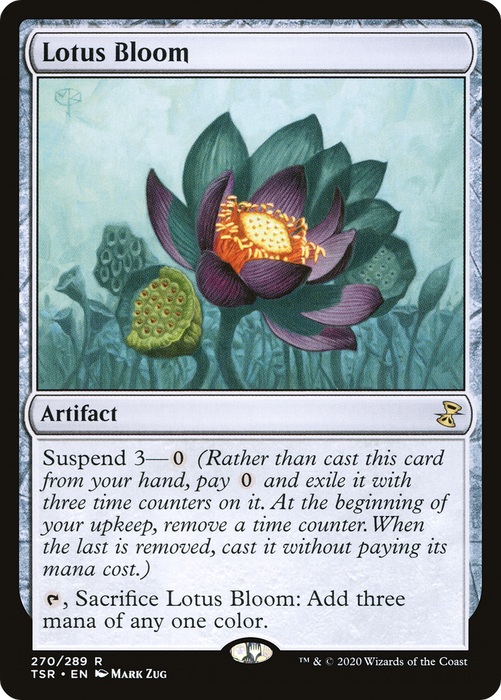 Lotus Bloom (TSR-270) - rare - Foil