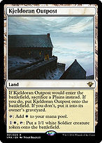 Kjeldoran Outpost (VMA-301) - rare - Foil