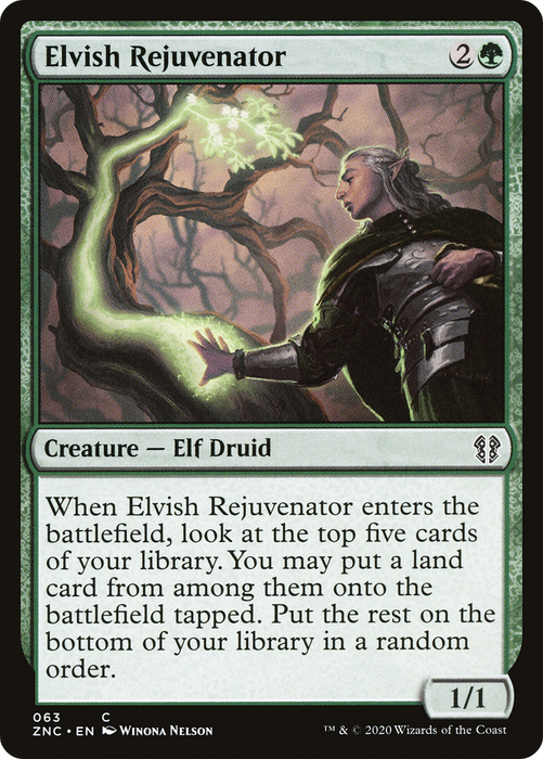 Elvish Rejuvenator (ZNC-063) - common