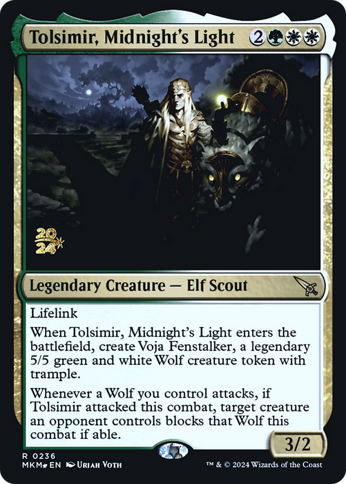 Tolsimir, Midnight's Light (PRE-236S) - rare - Foil