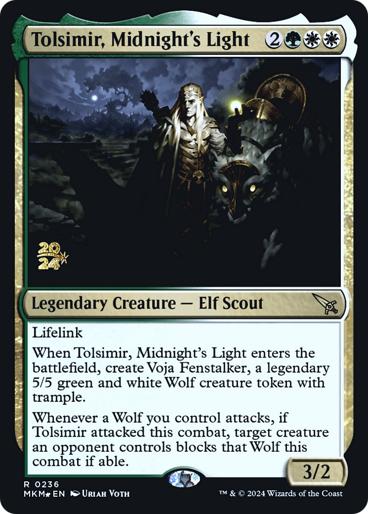 Tolsimir, Midnight's Light (PRE-236S) - rare - Foil