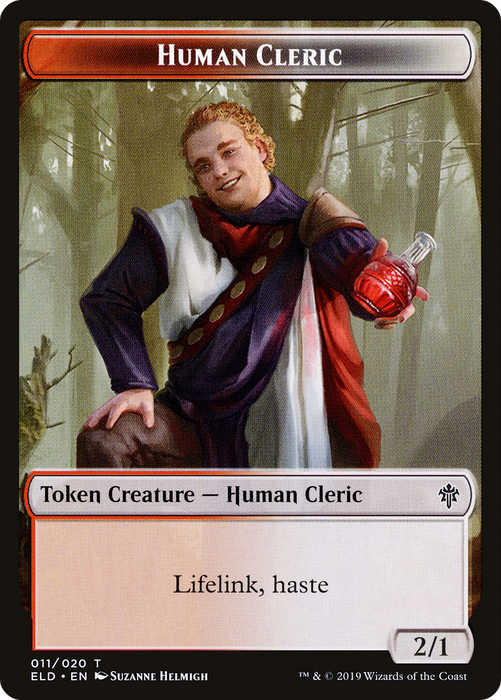 Human Cleric (TELD-011) - common - Foil