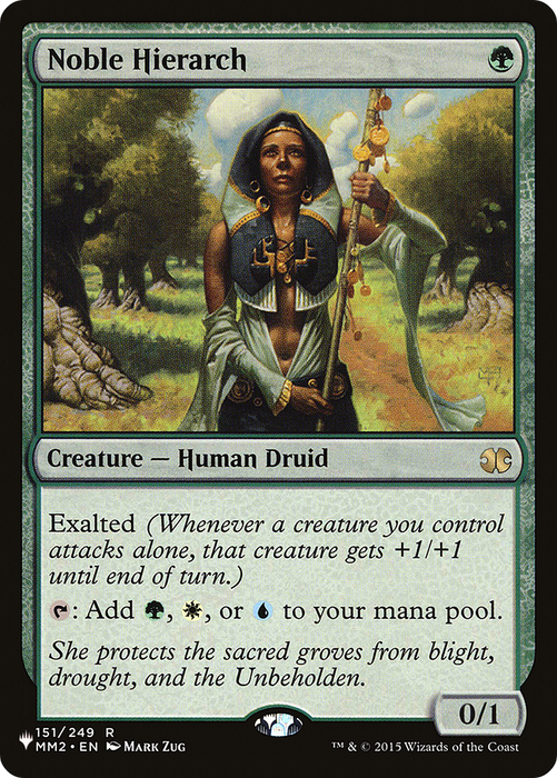 Noble Hierarch (LIST-MM2-151) - rare