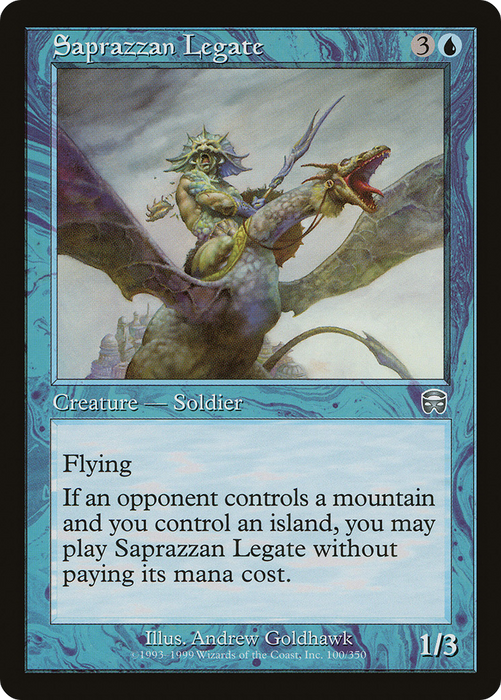 Saprazzan Legate (MMQ-100) - uncommon - Foil