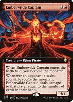 Emberwilde Captain (CMR-664) - rare: (Extended Art)