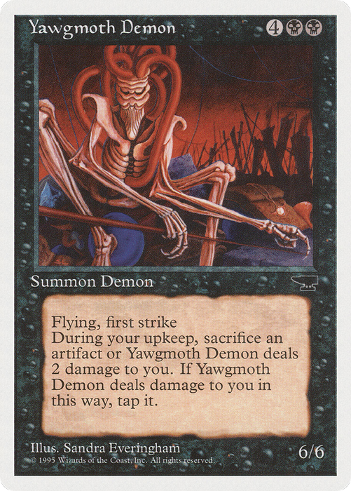 Yawgmoth Demon (CHR-042) - rare