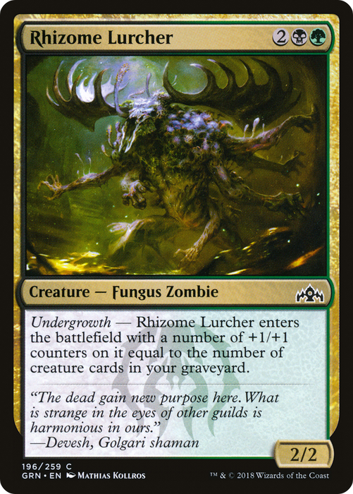 Rhizome Lurcher (GRN-196) - common