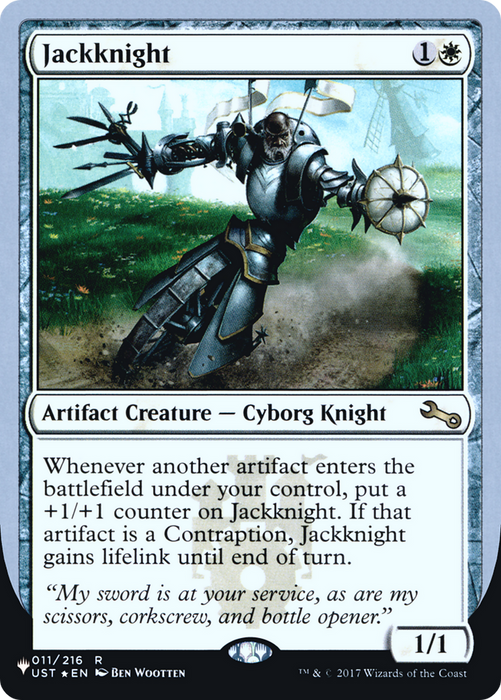 Jackknight (LIST-005) - rare - Foil
