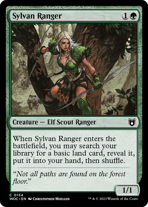 Sylvan Ranger (WOC-134) - common