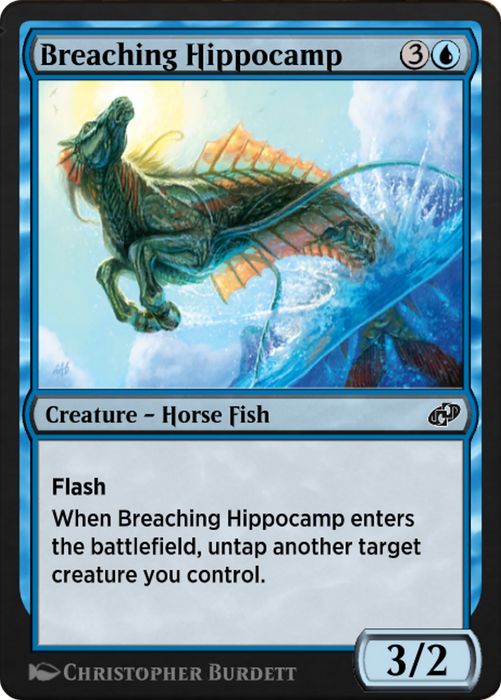 Breaching Hippocamp (J21-170) - common