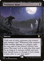 Predators' Hour (VOC-059) - rare: (Extended Art)