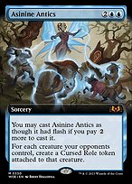 Asinine Antics (WOE-330) - mythic: (Extended Art)