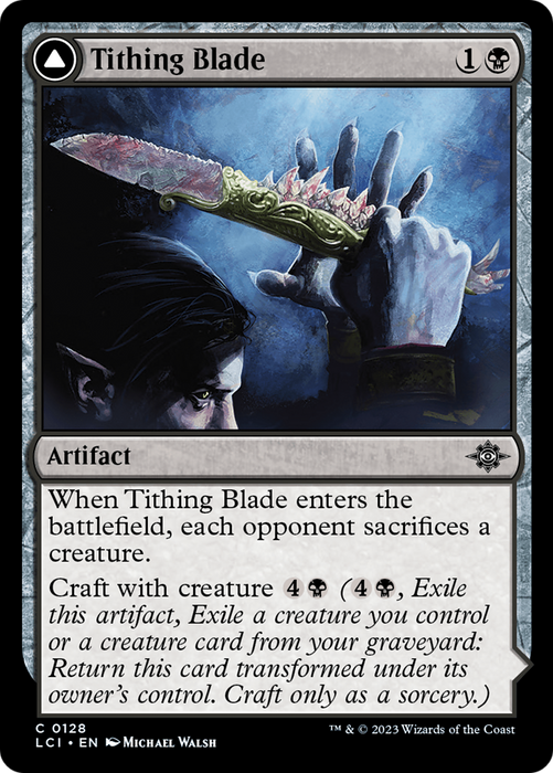 Tithing Blade // Consuming Sepulcher (LCI-128) - common - Foil