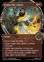Expose the Culprit (MKM-307) - uncommon: (Showcase) - Foil