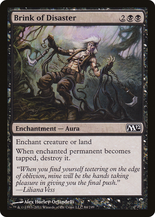 Brink of Disaster (M12-084) - common - Foil