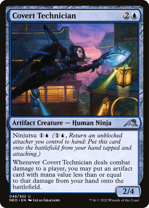Covert Technician (NEO-049) - uncommon - Foil