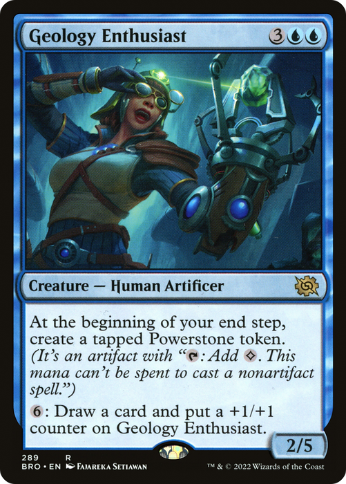 Geology Enthusiast (BRO-289) - rare