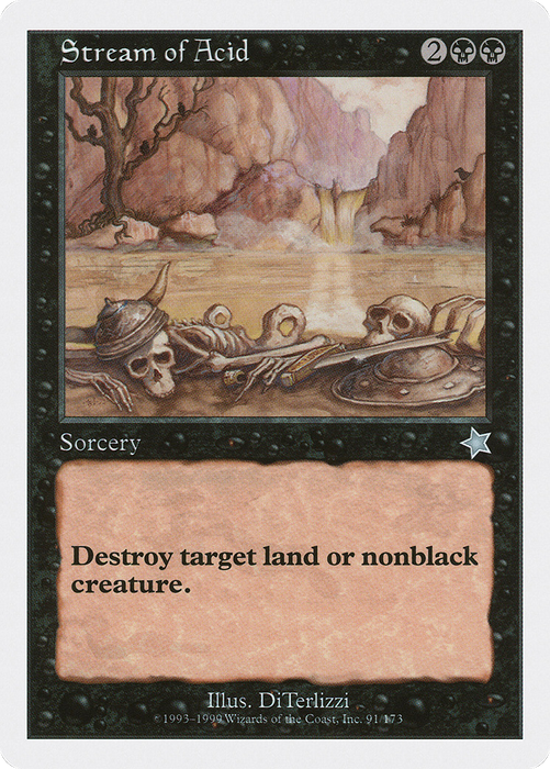 Stream of Acid (S99-091) - uncommon