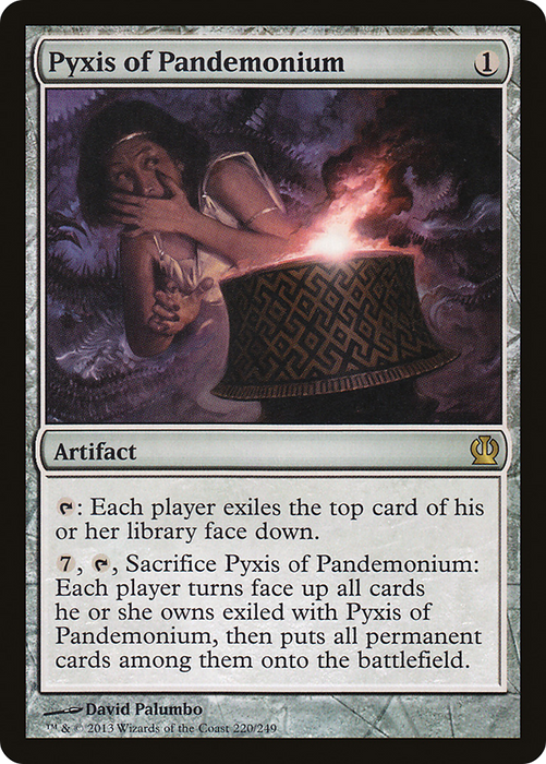Pyxis of Pandemonium (THS-220) - rare - Foil