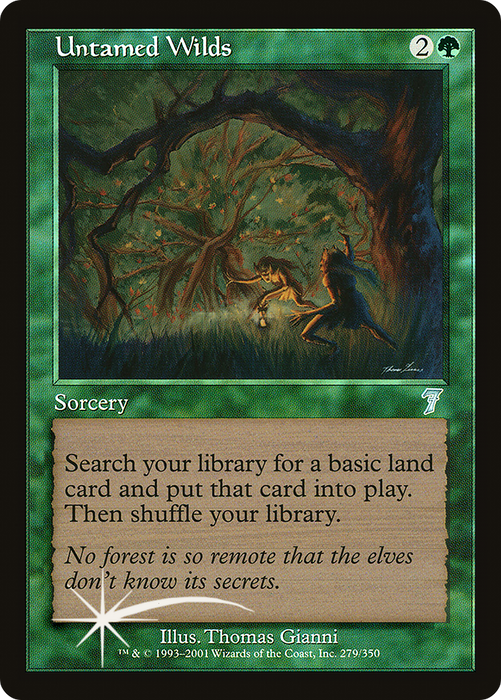 Untamed Wilds (7ED-279★) - uncommon - Foil