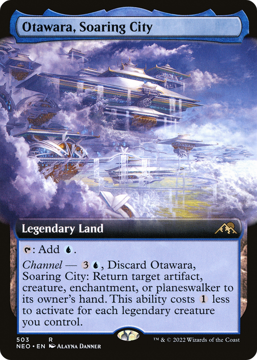 Otawara, Soaring City (NEO-503) - rare: (Extended Art) - Foil