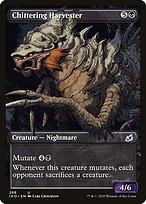 Chittering Harvester (IKO-288) - uncommon: (Showcase) - Foil