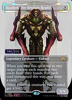 Kozilek, the Broken Reality (MH3-382Z) - mythic (Borderless) - Foil