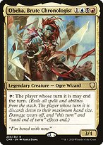 Obeka, Brute Chronologist (CMR-289) - rare - Foil