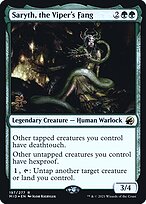 Saryth, the Viper's Fang (PRE-197S) - rare - Foil