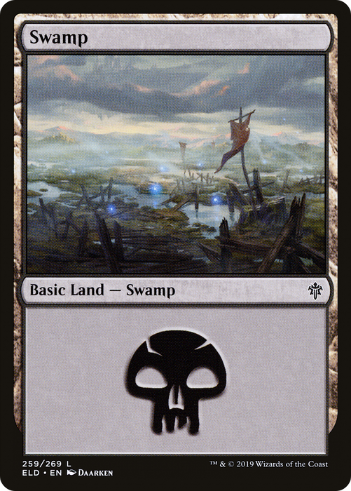 Swamp (ELD-259) - common - Foil