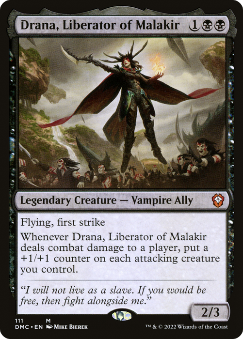 Drana, Liberator of Malakir (DMC-111) - mythic