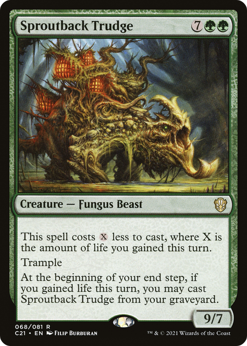 Sproutback Trudge (C21-068) - rare