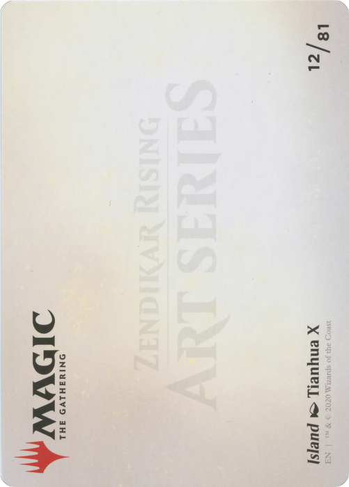 Island // Island (AZNR-012) - common (Borderless) - Foil