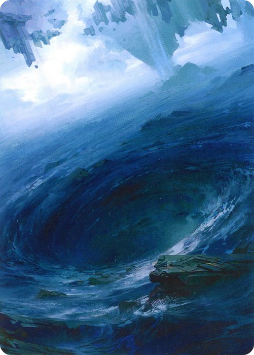 Island // Island (AZNR-012) - common (Borderless) - Foil