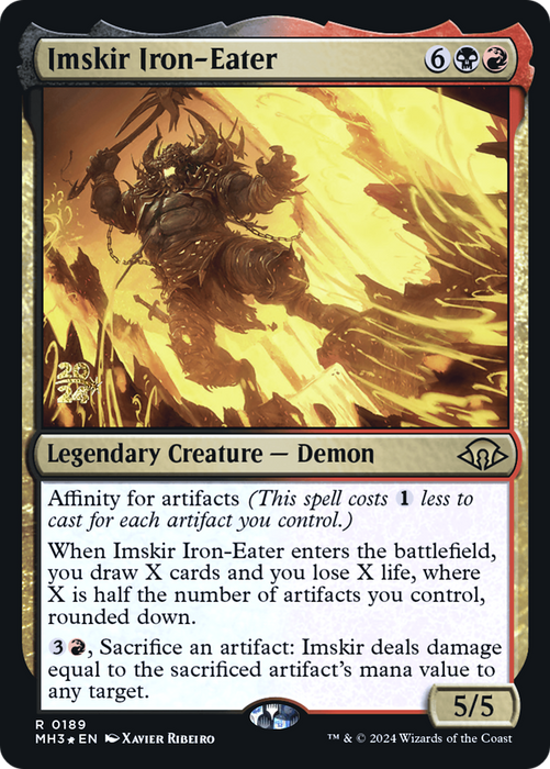 Imskir Iron-Eater (PRE-189S) - rare - Foil