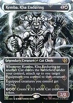 Kemba, Kha Enduring (ONE-423) - rare: (Showcase) (Borderless) - Foil