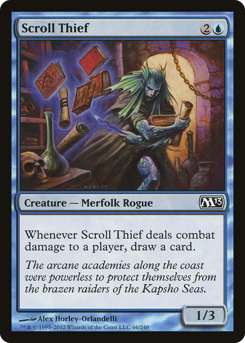 Scroll Thief (M13-066) - common - Foil