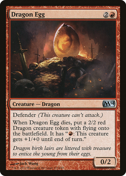 Dragon Egg (M14-137) - uncommon