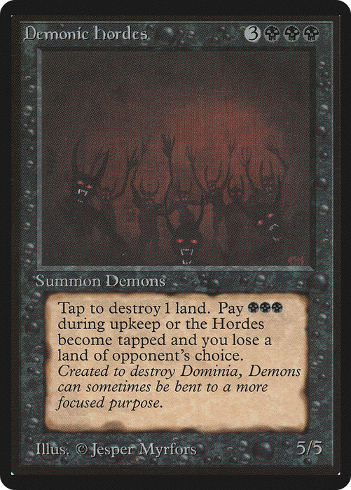 Demonic Hordes (LEB-104) - rare